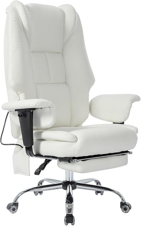 Big and Tall Office Chair 400LBS Weight Capacity, PU Leather High Back Ergonomic Office