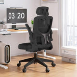 Ergonomic Mesh Office Chair Computer Desk Chair with FILP up Armrest Gaming Chair