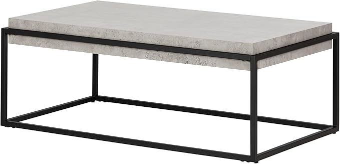 Mezzy Modern Industrial Coffee Table