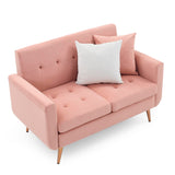 Double Sofa, Modern Decoration Living Room Love Seat Sofa Simple and Atmospheric