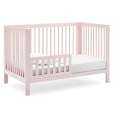 Charlie 6-in-1 Convertible Crib - Greenguard Gold Certified, Blush Pink