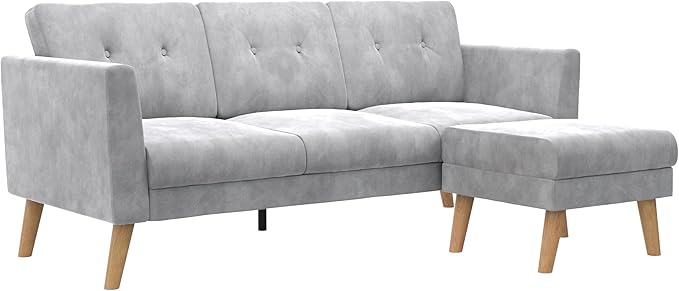 CosmoLiving by Cosmopolitan Upholstered 3-Seater Sofas, Blue