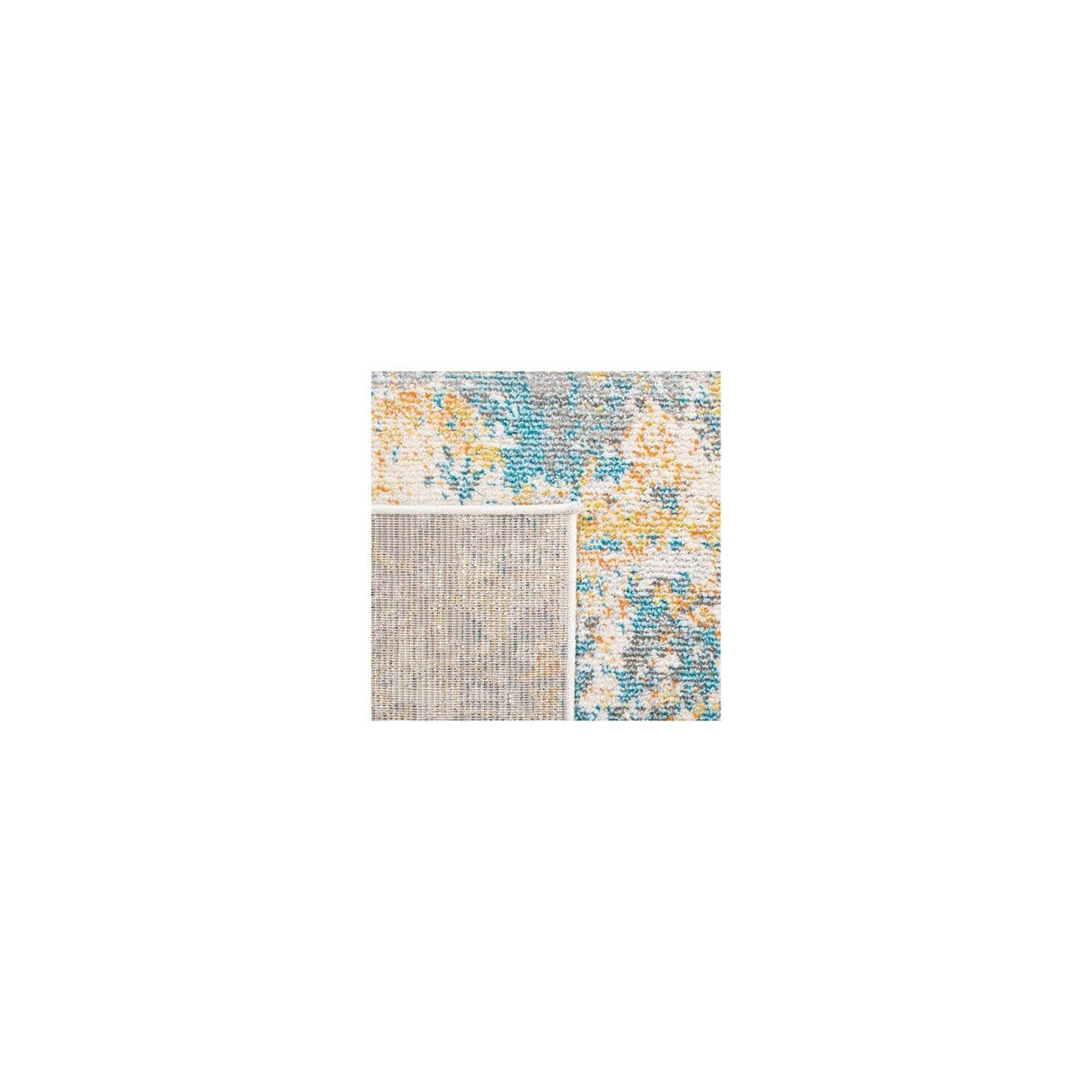 Madison Collection Accent Rug - 2'2" x 4', Teal & Gold