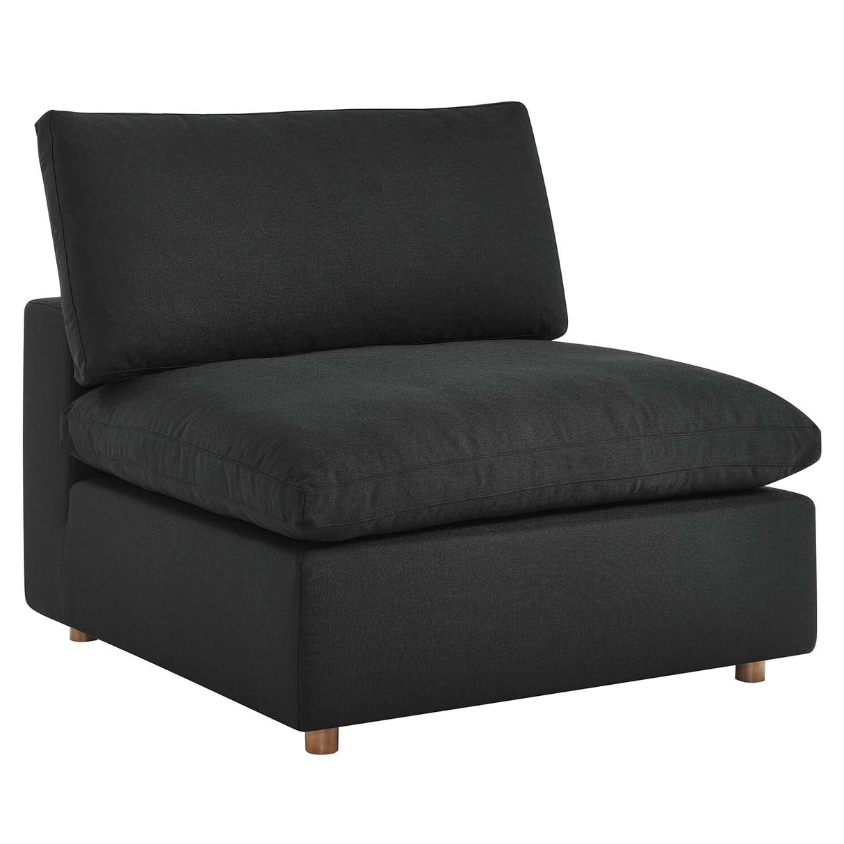 Commix Modular, Extra Large Sofa Sectional, Black Fabric