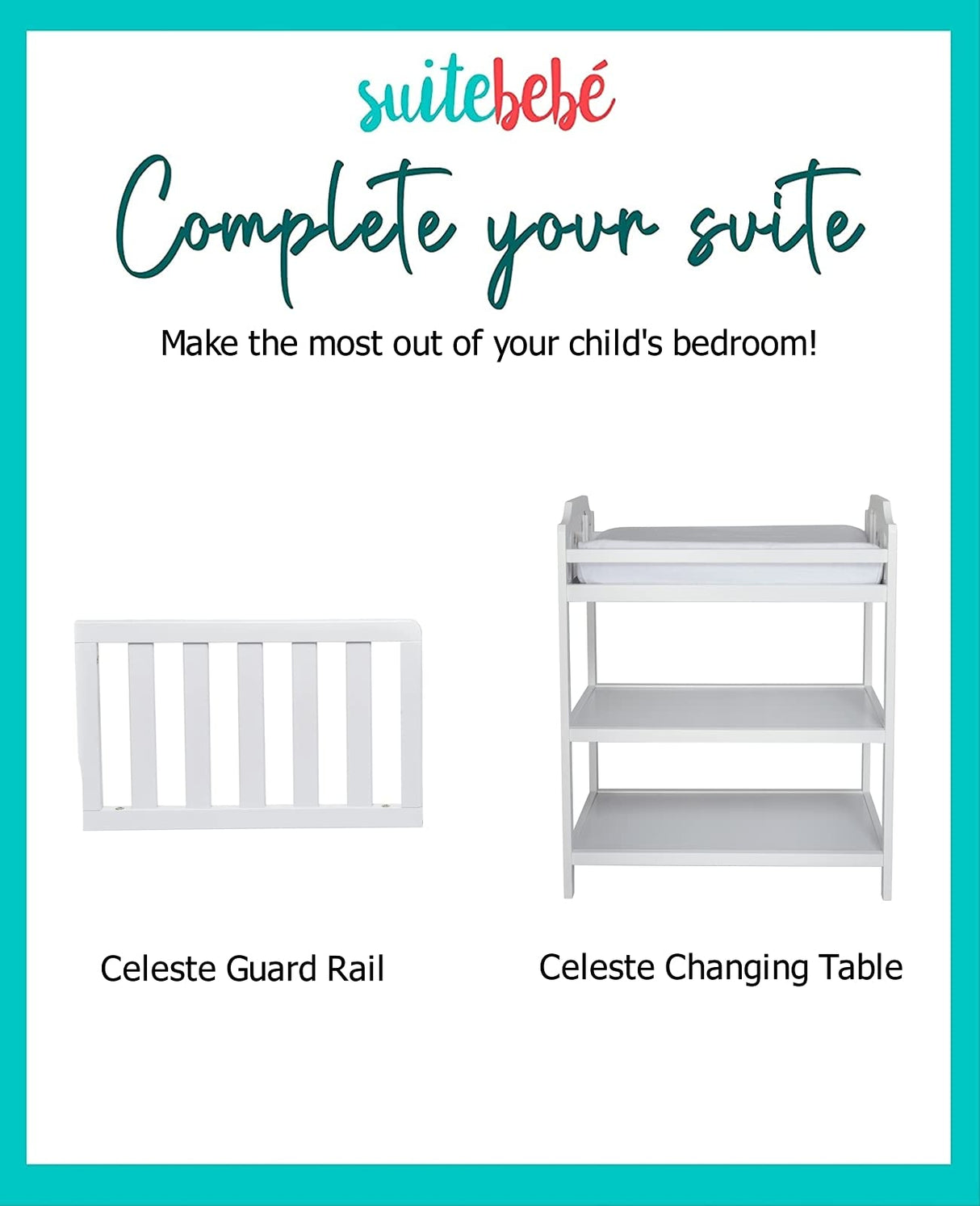 Celeste 3 in 1 Convertible Island Crib, Wood and Acrylic, White