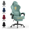 Ergonomic Gaming Chair with Footrest & Massage Lumbar Support