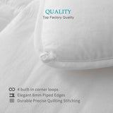 100% Cotton Cover Down Alternative Comforter King Size- Cloud Bed Comforter