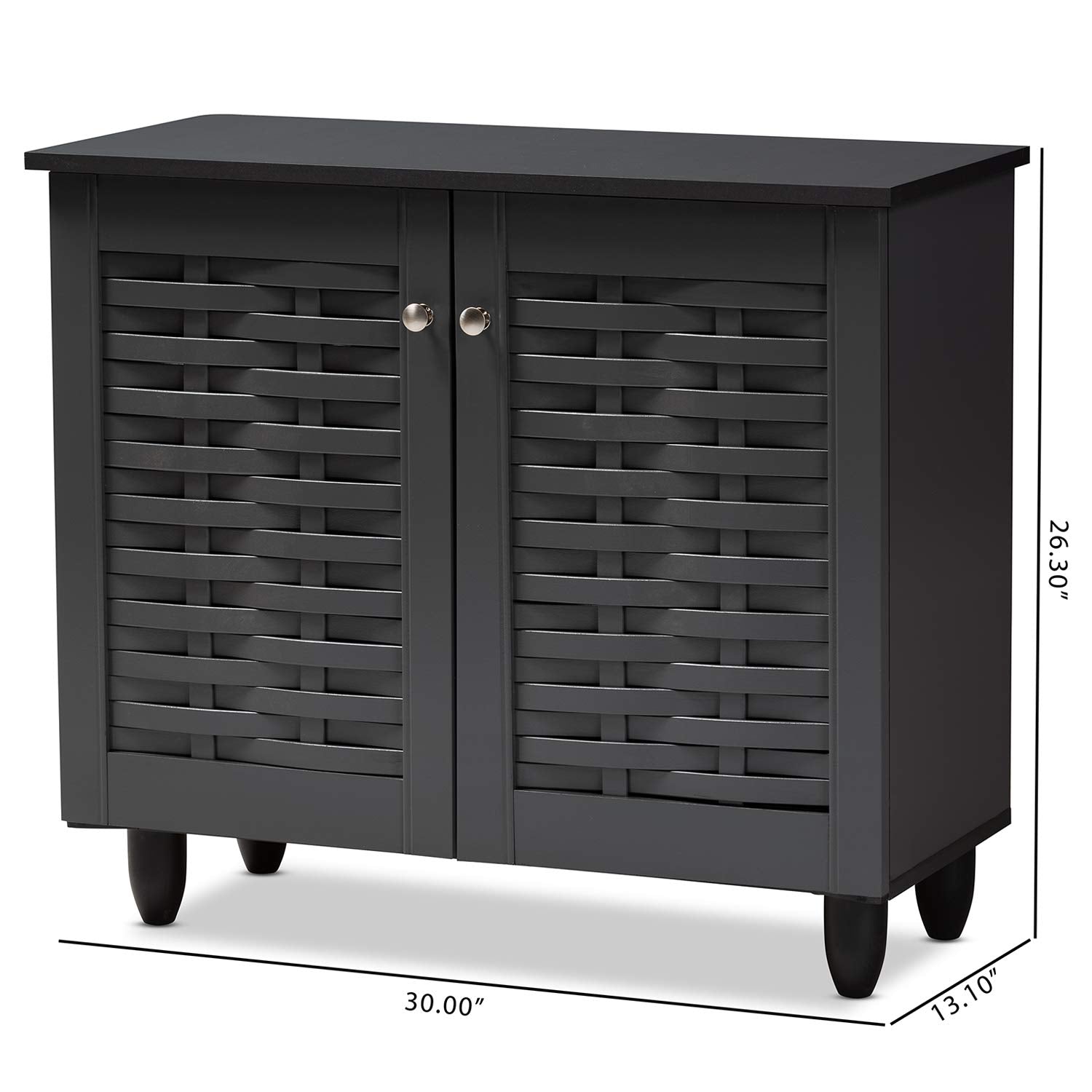 Shoe Cabinets, One Size, Dark Gray