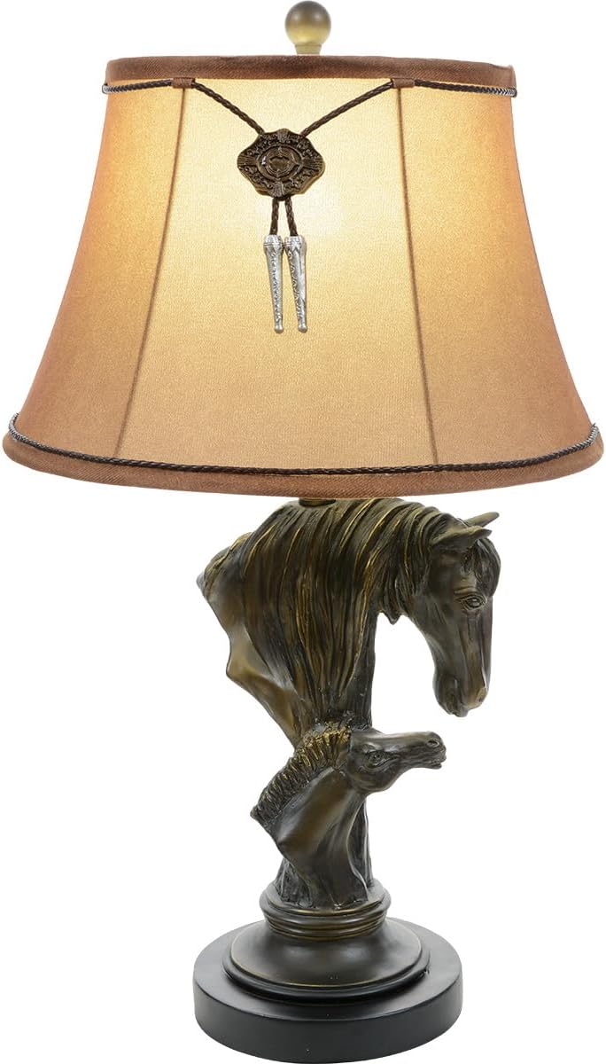Horse & Colt Table Lamp