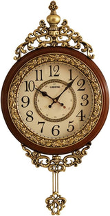 Elegant, Traditional, Decorative, Hand Painted Modern Grandfather Wall Clock Fancy