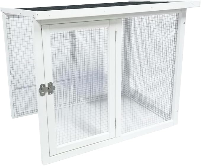 Rabbit Hutch 2-Story Bunny Cage Small Animal House