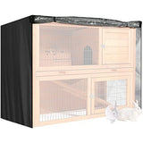 Heavy Duty Double 420D Decker Rabbit Hutch Cover Windproof Rectangular