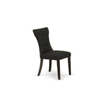 DLGA5-ABK-24 5 Piece Kitchen Table & Chairs Set Includes a Round Dining Room Table