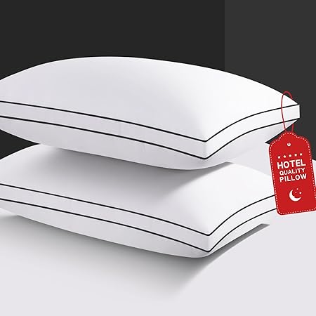 Pillows Queen Size Set of 2, Bed Pillows for Sleeping 2 Pack