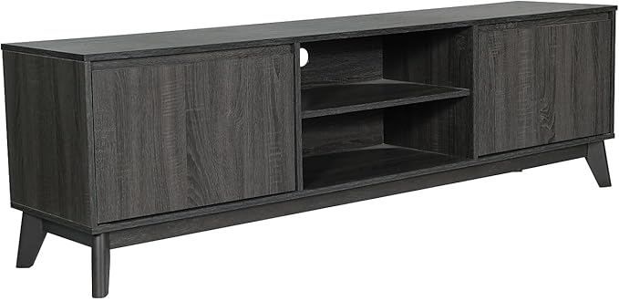 Engineered Wood TV Stand for 65"+ TVs, Media Console/TV Cabinet with Adjustable