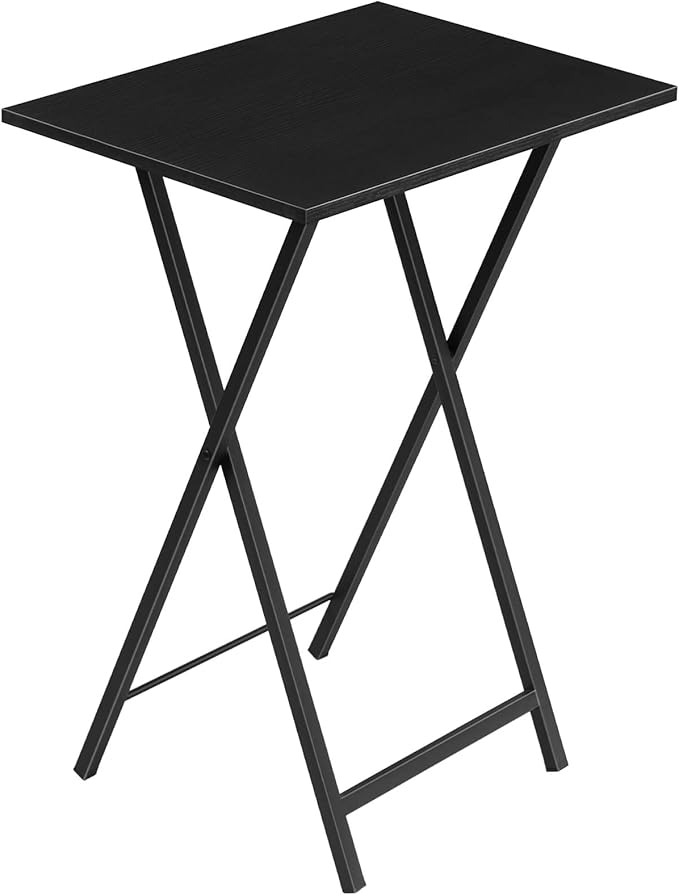 StoneCraft Duo – Marble Folding TV Tray Table Set (2-Pack)