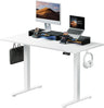 Standing Desk with Dual Monitor Stand Riser, 48 x 24 Inches Height Adjustable Desk