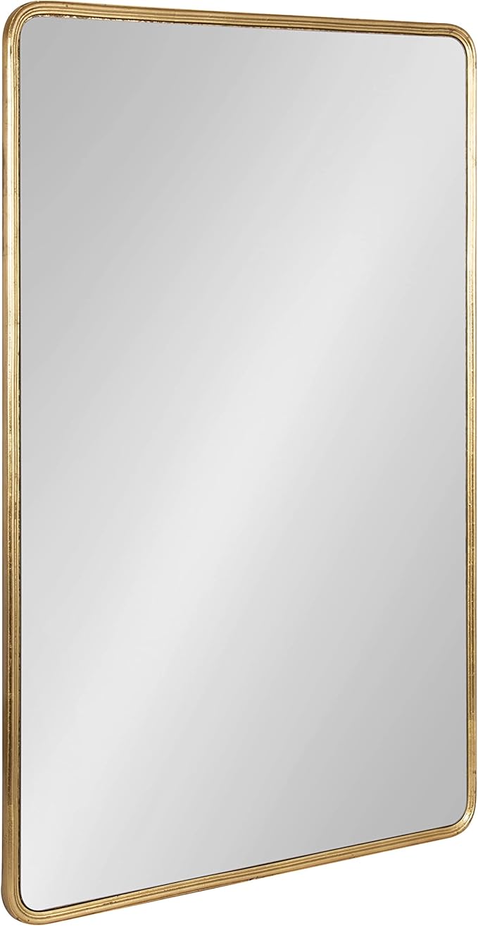 Caskill Glam Rounded Rectangle Hanging Wall Mirror