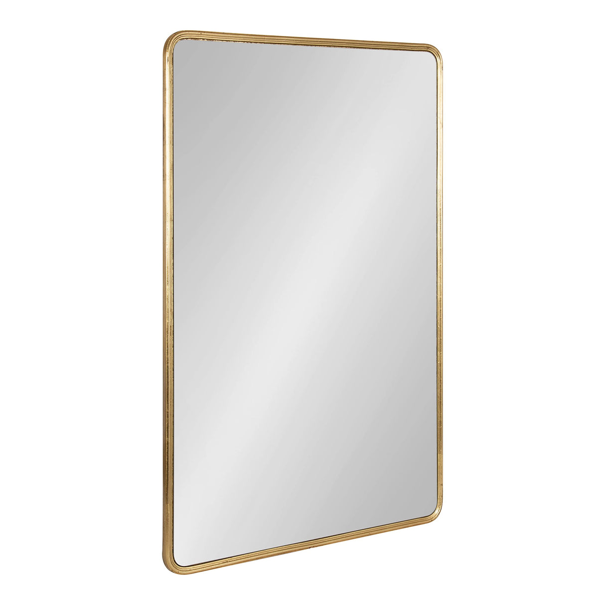 Caskill Glam Rounded Rectangle Hanging Wall Mirror for Modern Home Decor Design