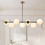 Chandelier Lighting,8-Light Mid Century Modern Chandelier Gold Chandelier for