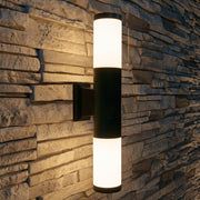 12V Cast Brass Up/Down Outdoor Sconce & Lanai Light (Black)