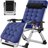 Zero Gravity Chair Oversized XL, Reclining Lounge Chair with Removable Cushion & Tray