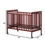 3-in-1 Convertible Crib,Baby Crib, Converts from Baby Crib to Toddler Bed, Daybed