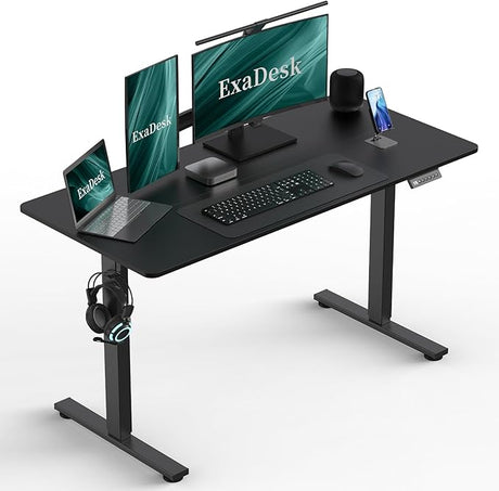 40 * 24 Inches Electric Standing Desk, Adjustable Height Sit Stand Up Desk with 3 Memory Presets