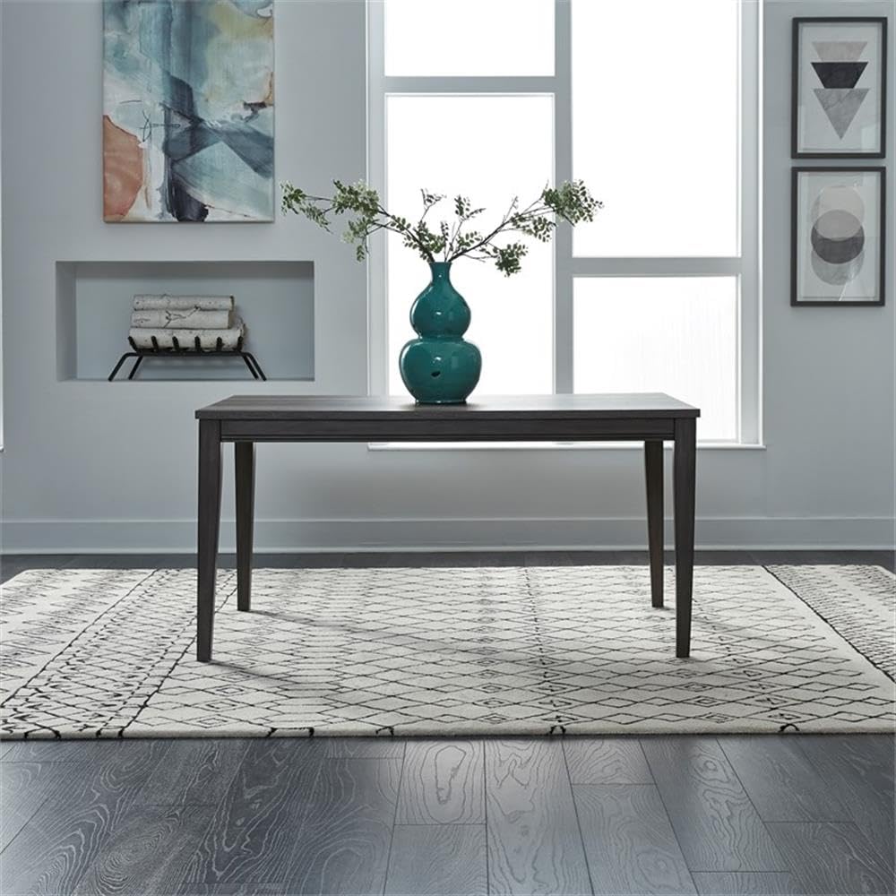 Industries Tanners Creek Rectangular Leg Table, W36 x D60 x H30, Medium Gray