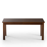 Juliet Espresso Wood Bench