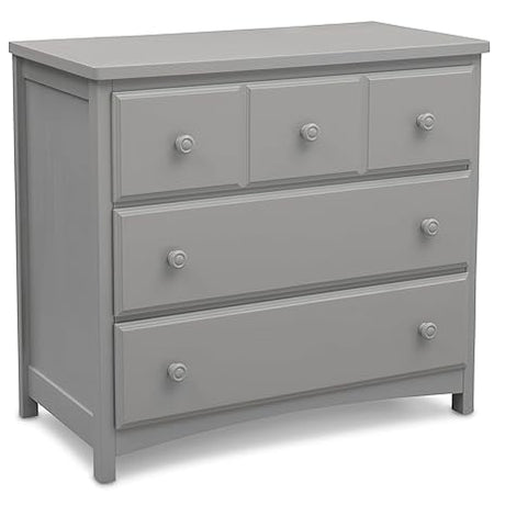 Benton 6 Drawer Double Dresser (White) – Easy New Assembly Process, Universal Design,