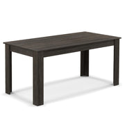 63 Inch Rectangular Dining Table for 4-6 People