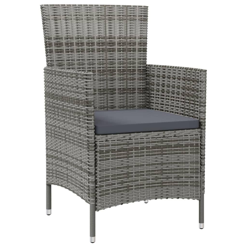 7-Piece Elegant Outdoor Dining Set for Joyful Gatherings, Durable Rattan and Steel
