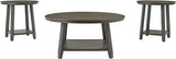 Bolanbrook Farmhouse 3-Piece Table Set, Includes 1 Coffee Table and 2 End Tables