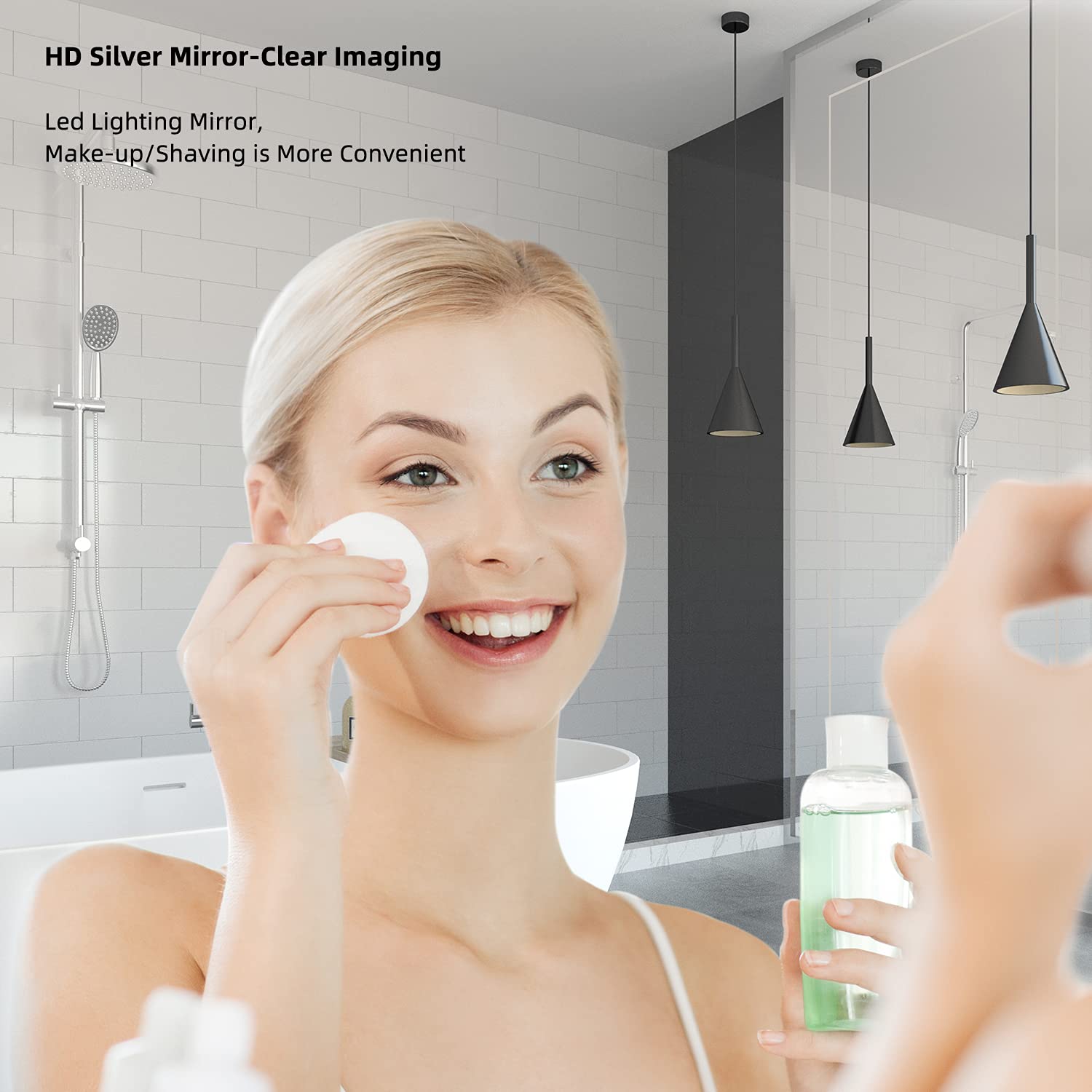 LED Bathroom Mirror, Bathroom Mirror with Lights, LED Mirror
