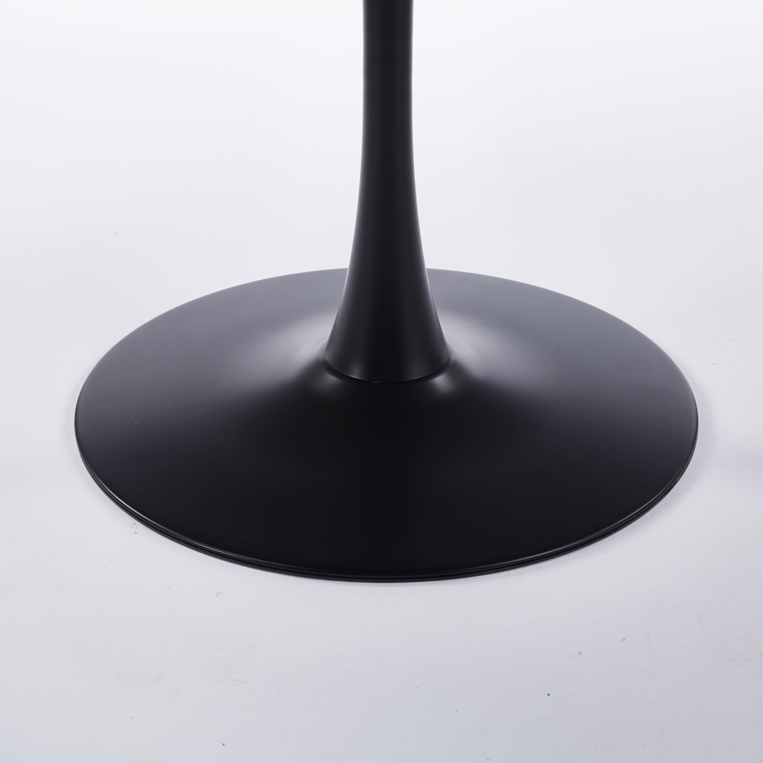 42 Inch Square Dining Table - Mid-Century Modern Pedestal Base