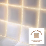 DOWNSTORIA Feather Down Comforter Oversized King Size, Ultra Soft 100% Cotton Duvet Insert, Luxurious Hotel Collection White Fluffy Bedding Comforters, All Season Medium Warmth 120 x 98 Inch.