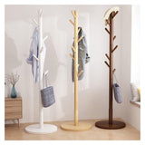 Coat Rack Modern Standing Coat Rack Floor-Standing Single Pole Coat Stand Tree-Shaped Coat Shelf