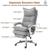 Big and Tall Comfortable Executive Chair - 330lbs Load Bearing | Reclining Game Chair