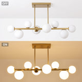 Dining Room Light Fixtures Over Table, Mid Century Chandeliers for Dining Room,