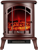 Tahoe LED Portable Freestanding Electric Fireplace Stove Heater