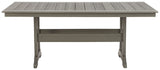P802-625 Visola Dining Table, Gray