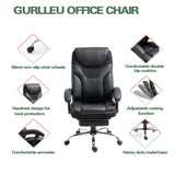 Footrest Office Chair,Ergonomic High Back Cushion Lumbar Support, High Back Large