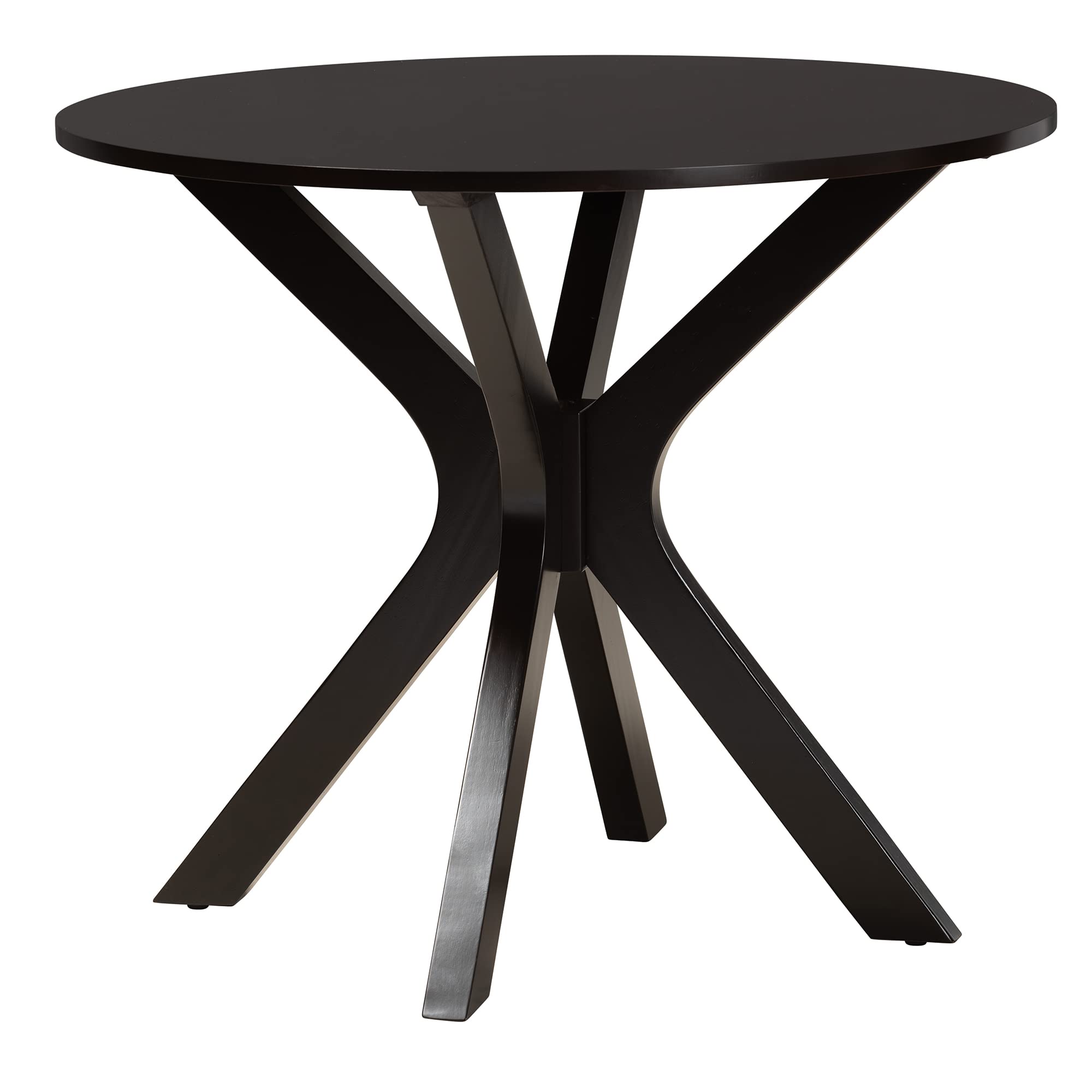 Jessie Dining Set, 5-Piece, Grey/Dark Brown
