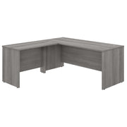 Studio C 72W x 30D L Shaped Desk with 42W Return in Platinum Gray