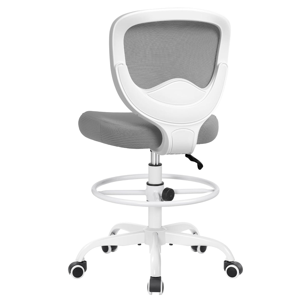 Drafting Chair Tall Office Chair for Standing Desk Chairs with Adjustable Height Footrest