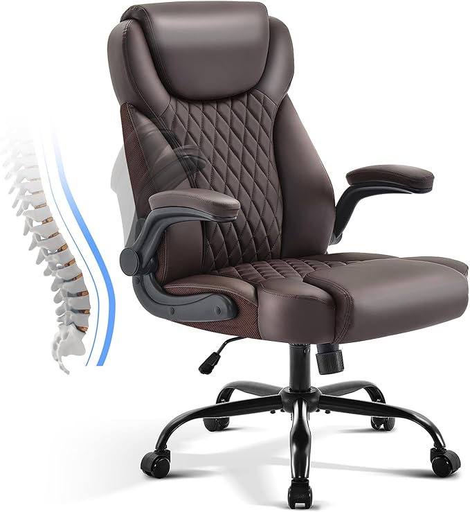 Office Chair, Executive Leather Chair Home Office Desk Chairs