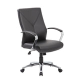 LeatherPlus Executive Chair in Grey