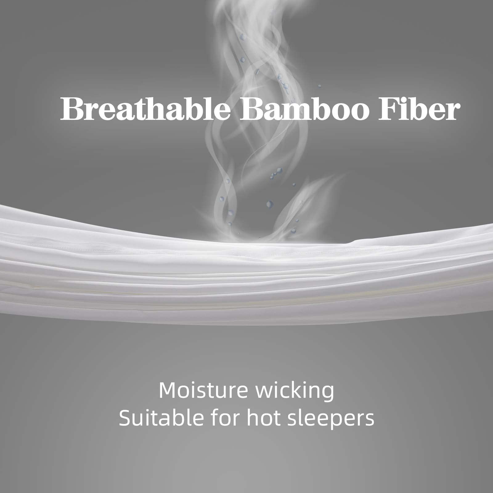 Bamboo Sheets Queen Size Bed Sheets 4-Pcs Set - 100% Organic Bamboo Viscose 400