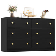 6 Drawers Dresser for Bedroom, Fabric Storage Tower, Dresser & Chest